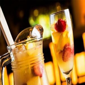 Mojito de fresa y cava