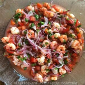 Ceviche de camaron